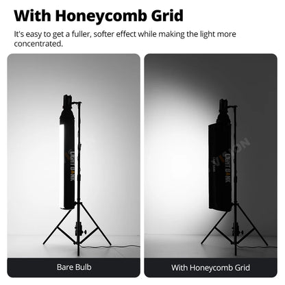 Flynoodle Air Tube Inflatable Softbox - Video Light Diffuser for Aputure, Nanlite, Godox, ZHIYUN & COLBOR