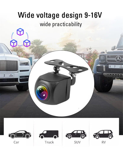 Wireless Car Rear View Camera — HD 170° Waterproof Backup Camera for Android & iOS, 12V/24V