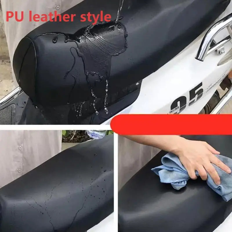 3D Breathable Motorcycle Seat Cushion Cover – Anti-Slip Shock Absorption Air Pad with Heat Insulation & Sunscreen Protection