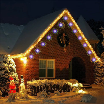 LED Copper Wire Firework Lights: 8 Modes Fairy Starburst Light with Remote - Outdoor Decorations for Home, Party, Cafe, Weddin