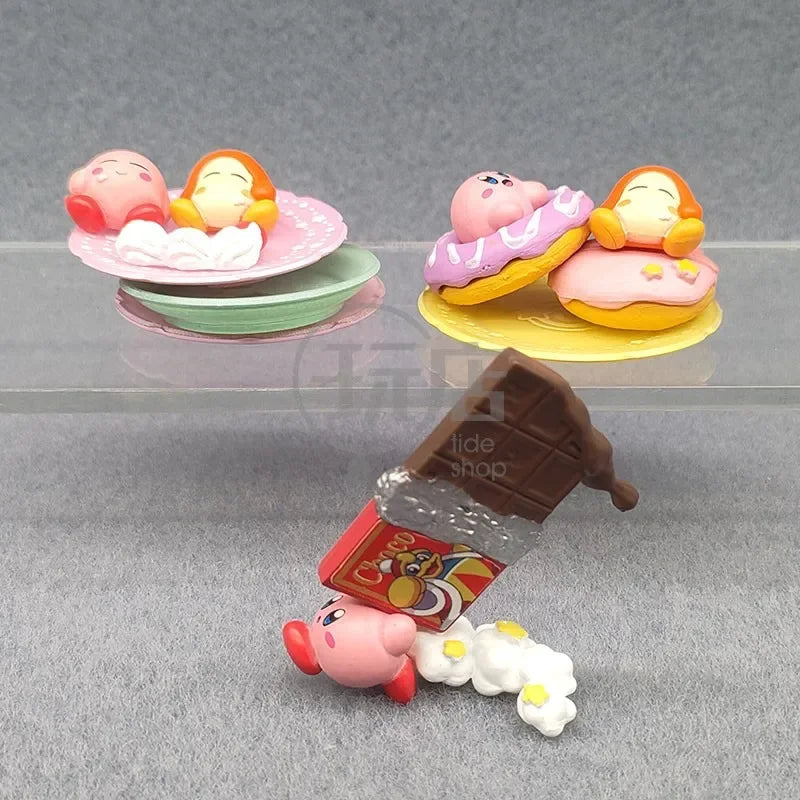 Rement Kawaii Kirby Dessert Blind Box - King Dedede & Meta Knight Desktop Decor Anime Collectible Birthday Gift