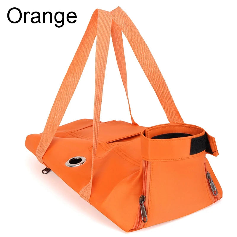 Multifunctional Pet Carrier Bag – Breathable Double-Shoulder Cat Backpack, Anti-Scratch & Bite, Foldable Portable Carrier
