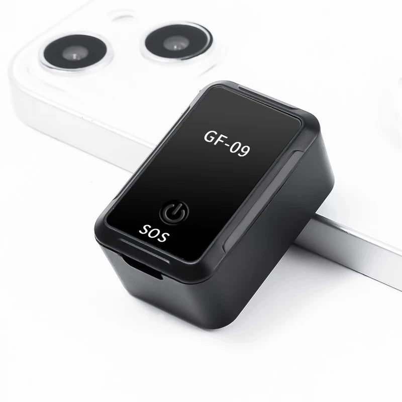 GF09 Mini GPS Tracker — Real-Time Car Locator with Voice Recording, Anti-Lost Positioner for Children, Pets & Dogs