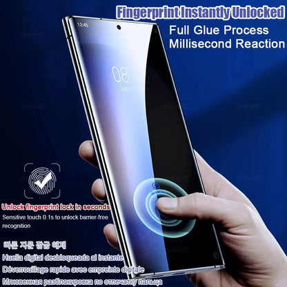 Privacy Anti-Spy Hydrogel Screen Protector – Soft Film for Samsung Galaxy S25/S24/S23/S22/S21/S20 & Note 10/20 Ultra