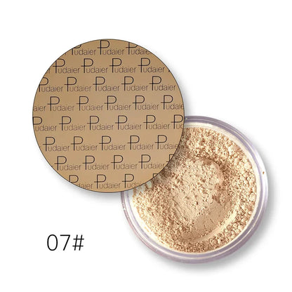 Matte Loose Setting Powder – Oil-Control Mineral Face Concealer, Bronzer & Contour for Dark Skin