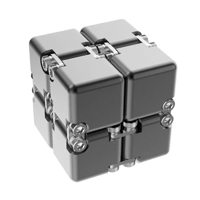 Fashion Metal Infinite Magic Cube – Upgraded Disassembled Intelligence & Decompression Toy