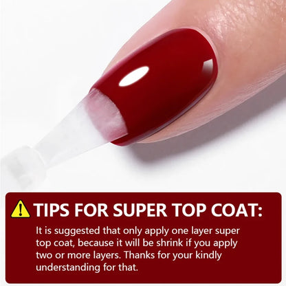 10ml Clear Builder Nail Gel – Strengthening Extension Gel & Base Coat in a Bottle, Soak-Off UV/LED Polish
