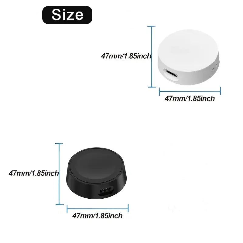 Magnetic Wireless Charger for Samsung Galaxy Watch - Charging Dock for Galaxy Watch 4/5/6/7 and Classic Models, Single Head No Cable