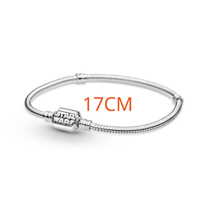 Fall New 925 Silver Plated MINISO Marvel Star Wars Rescuers Pendant Charm – Fits Original Pandora Bracelet, DIY Jewelry for Women