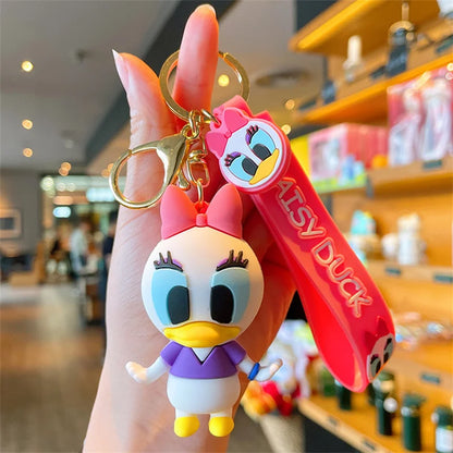 Kawaii Anime Disney Toy Story Keychain – Cartoon Doll Pendant Keyring for Kids, Personalized Gift