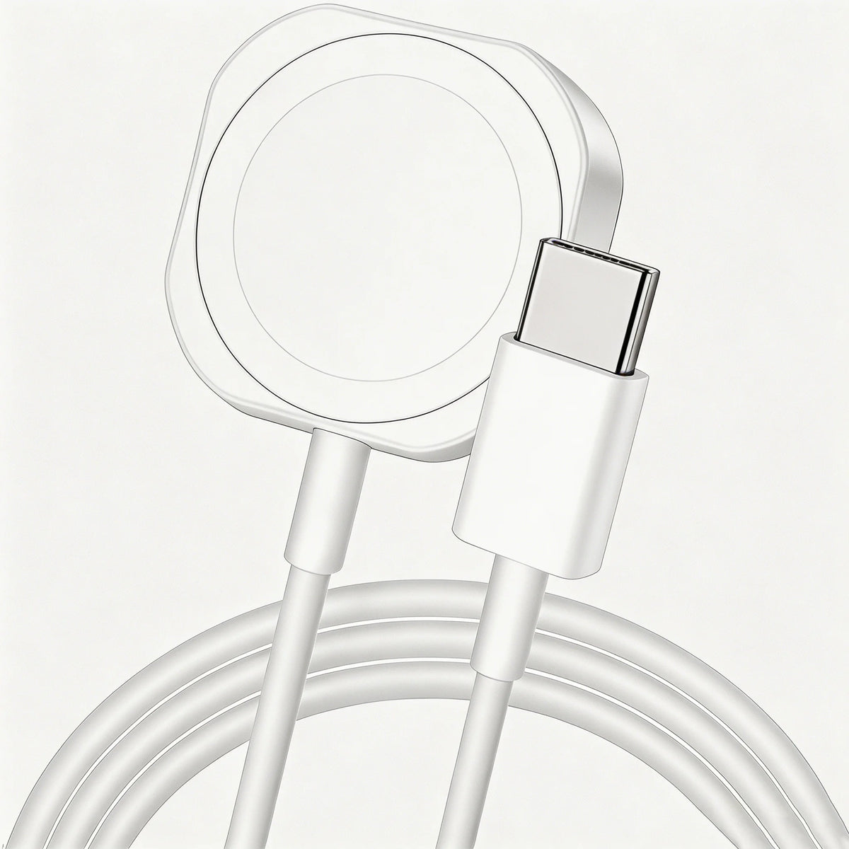 TIMESS Magnetic Fast Apple Watch Charger - USB-C Charging Cable for Apple Watch Series 1–11, SE and Ultra