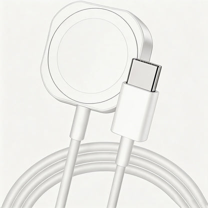TIMESS Magnetic Fast Apple Watch Charger - USB-C Charging Cable for Apple Watch Series 1–11, SE and Ultra