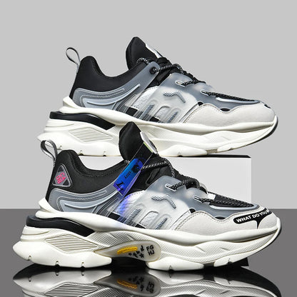 Men's Casual Sneakers - Breathable Lightweight Fashion Trainers for Running, Walking & Everyday Wear