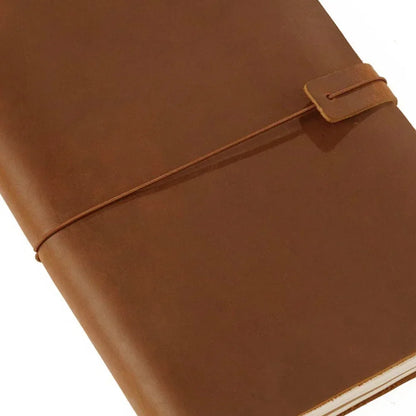 Moterm Genuine Leather Travel Notebook – Handmade Vintage Cowhide Diary, Journal, Sketchbook & Planner TN Cover
