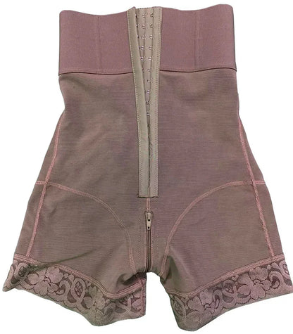 AfruliA Purple BBL Shorts – Colombian Fajas Shapewear Waist Trainer Corset Body Shaper Control Panties Lifter