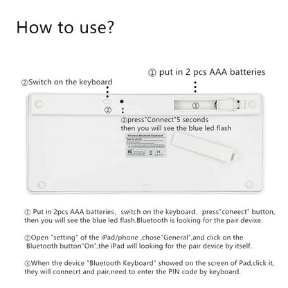 Japanese Ultra-Thin Lightweight Low-Noise Keyboard for Laptop, Computer & Surface