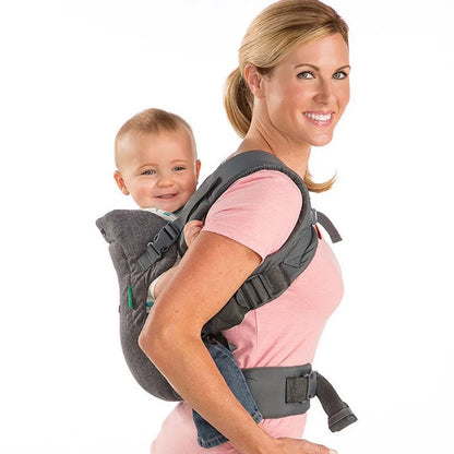 Ergonomic Baby Hip Seat Carrier - Front Facing Kangaroo Wrap Sling with Adjustable Infant Waist Support
