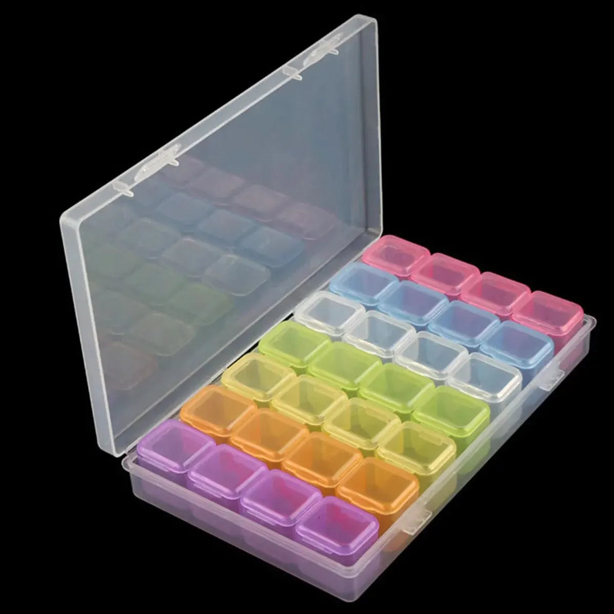 5D DIY Diamond Painting Storage Box – Drill & Embroidery Accessories Organizer Case