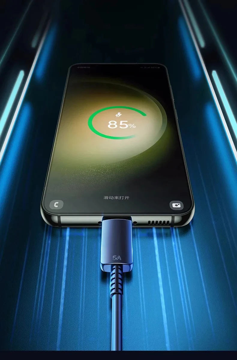 NNBILI 2-Pack 45W USB-C Fast Charging & Data Cable — Compatible with Samsung Galaxy S20/S22/S23 Ultra, Note 10+, A54 5G