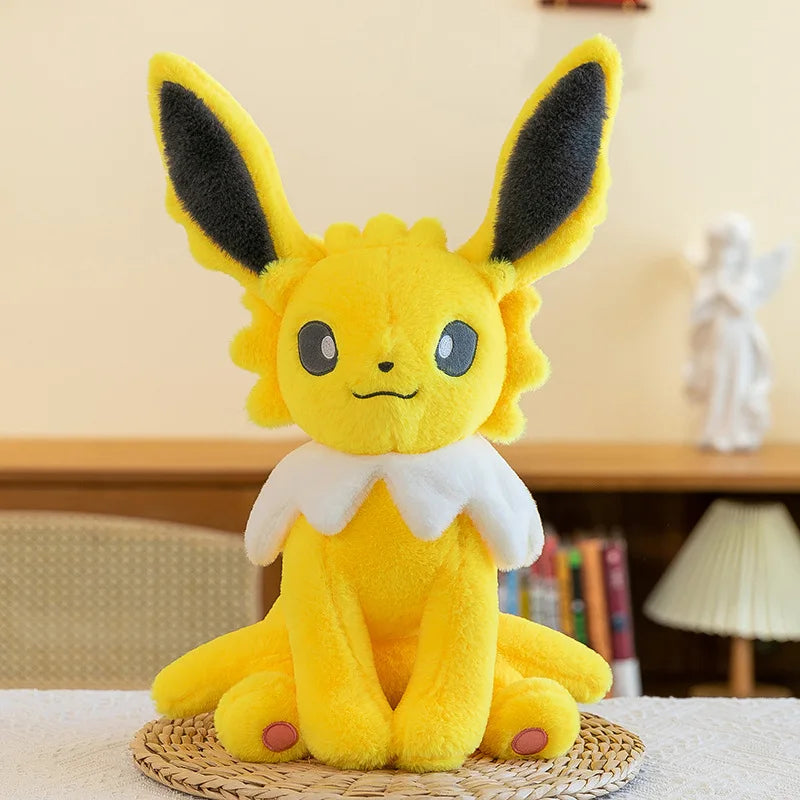 Pokemon Eevee Soft Hug Plush Doll – Vaporeon, Flareon, Jolteon Eeveelution Stuffed Toy Gift for Kids & Fans