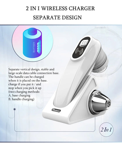 New WiFi HD 5G Scalp & Skin Hair Follicle Detector - Professional 50X/200X Rechargeable UV Skin Analyzer Magnifier