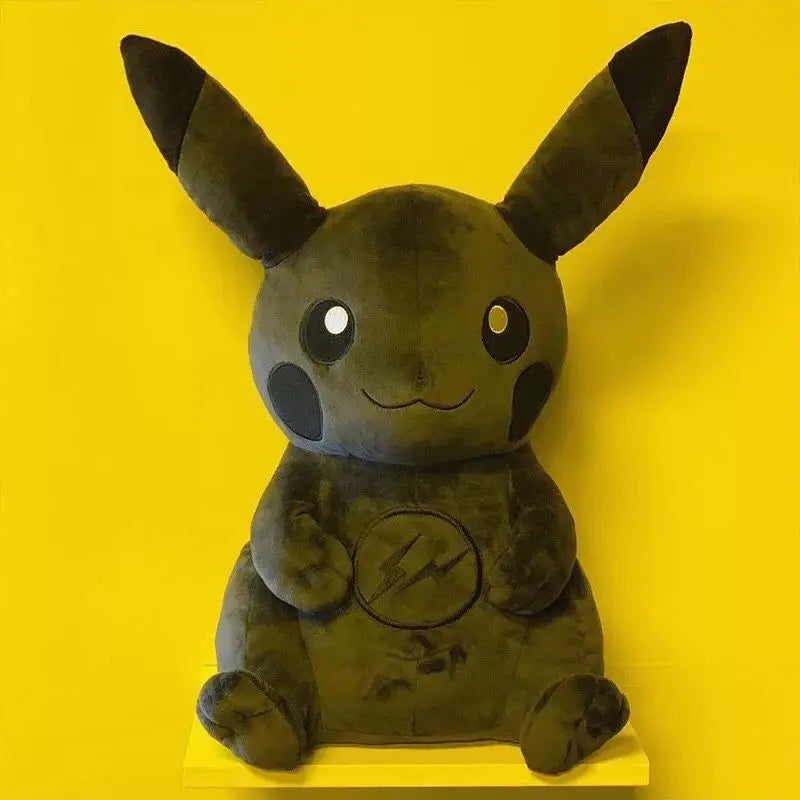 30cm Dark Pikachu Plush — Pokémon X Fragment Anime Kawaii Pop Doll, Pillow & Birthday Gift