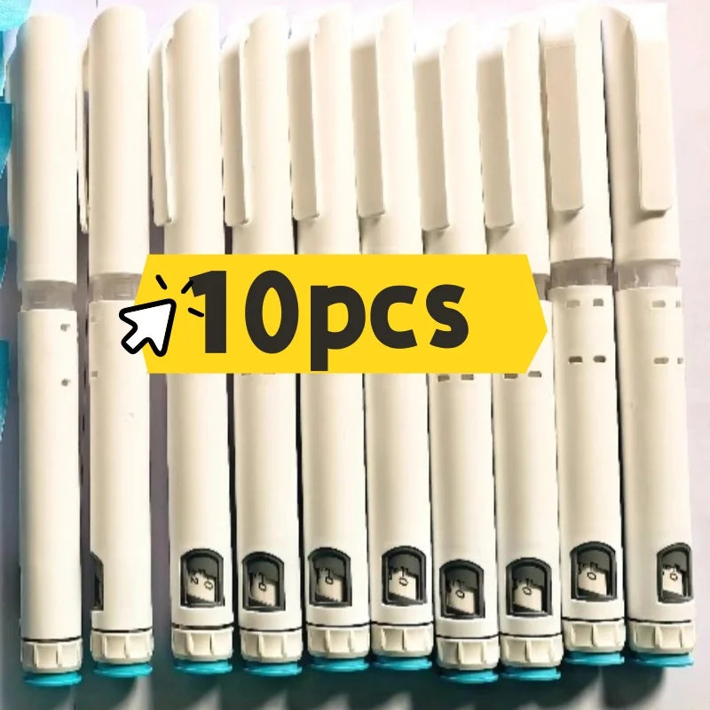 10PCS Disposable Injection Pens (Without Medication) — Individually Packaged Pre-Filled Pen Set