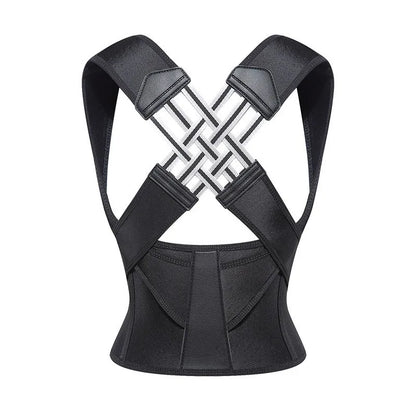 Magnetic Therapy Back Posture Corrector — Adjustable Shoulder Support for Sitting Posture | Breathable & Body Shaping Brace