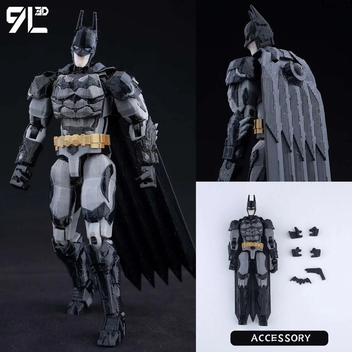 Venom Spider-Man Lucky13 Dummy13 Action Figure - 3D Printed T13 Multi-Jointed Anime Collectible Toy