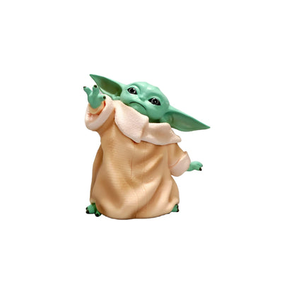 Hasbro Star Wars Mandalorian Mini Figures — Baby Yoda & Darth Action Toy Collection for Kids Gift