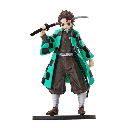 Demon Slayer Kimetsu No Yaiba Action Figures – Tanjirou, Zenitsu & Nezuko PVC Model Toys
