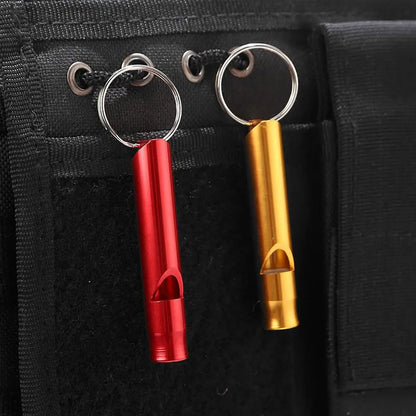 Outdoor Survival Whistle Keychain – High Decibel Portable Emergency Camping & Rescue Tool