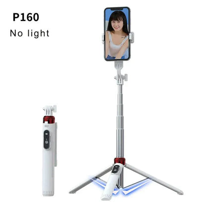 Xiaomi Tripod Selfie Stick – Bluetooth Mobile Tripod Stand with Remote Control, Ring Light & Telescopic Rod