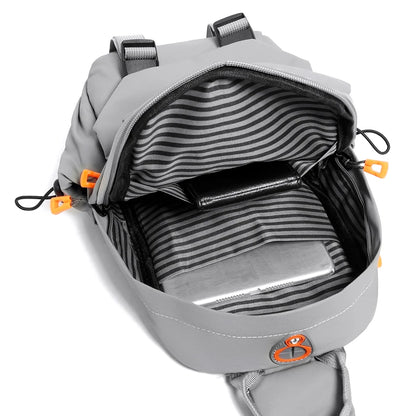 Waterproof Nylon Crossbody Bag for Men – Compact Chest Sling Shoulder Backpack for Travel & Outdoor Hiking