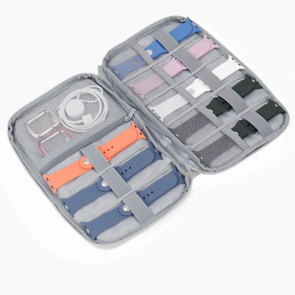 Watchband Bag for Apple Watch - Smart Travel Case for Watch Straps - Wriststrap Storage Organizer Box