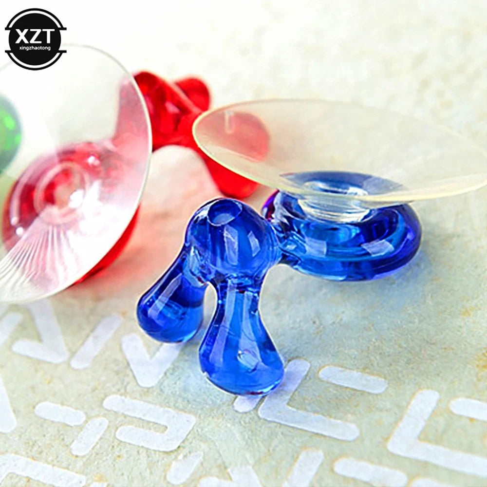 Wall Mount Toothbrush Holder - Bathroom Suction Cup Rack for Toothbrush Storage & Space-Saving Organization