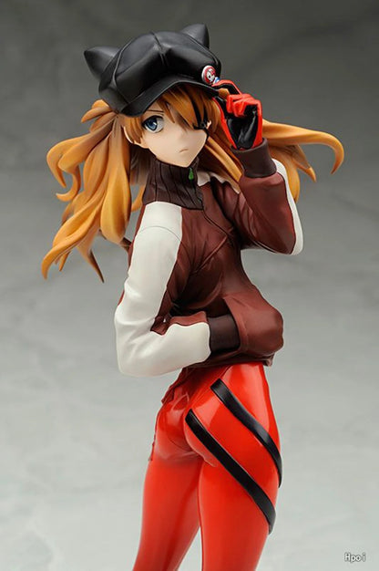 22cm Neon Genesis Evangelion Anime Figure – Asuka Langley Soryu & Rei Ayanami Action Collectible