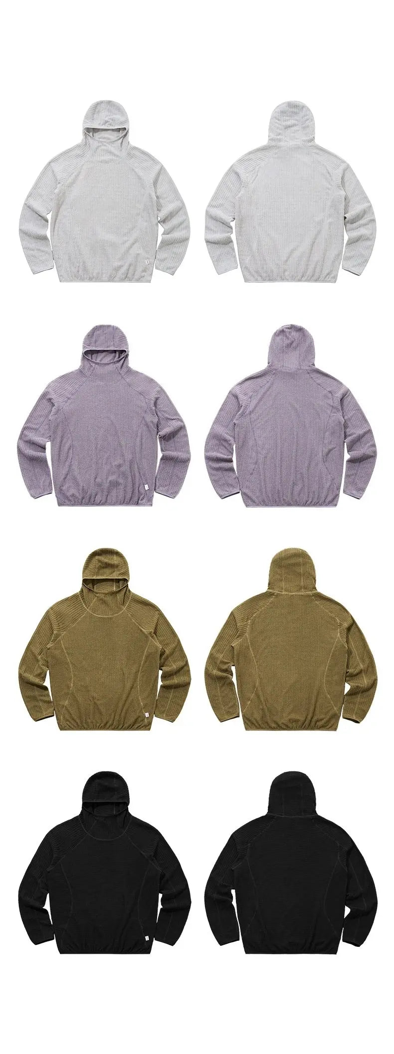 2025 Winter Hooded Sweatshirt – Unisex Lightweight Warm Thickened Solid Color Hoodie for Autumn & Winter