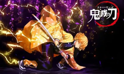25cm Demon Slayer Katana – Kimetsu No Yaiba Real-Size Samurai Sword Anime Cosplay Prop & Home Decor