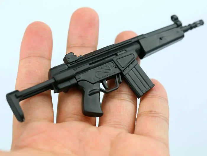 1/6 HK53 Carbine Model Kit - Plastic Assembly Gun Accessory for 12 Inch Military Figures