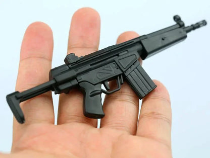 1/6 HK53 Carbine Model Kit - Plastic Assembly Gun Accessory for 12 Inch Military Figures