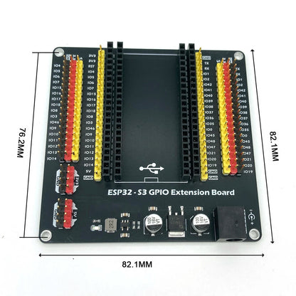 ESP32-S3 WROOM-1 Development Board - 44-Pin WiFi Bluetooth Module with 16MB Flash & 8MB PSRAM for Arduino IDE