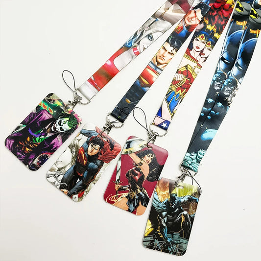 American Anime Movie Lanyard — Key Holder Neck Strap for ID Cards, Gym Keys, Badge, DIY Keychain Rope