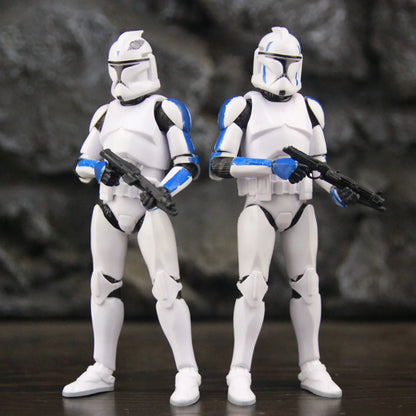 Star Wars 6" Action Figures – 501st Legion ARC & ARF Troopers, Rex, Jesse, Bane, Denal, Tup, Dogma Clone Toy