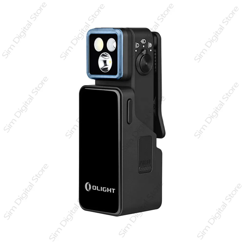 OLIGHT Oclip 2 Ultra/Pro Mini EDC Flashlight - 580LM/530LM Clip-On Headlamp with 360° Rotatable Pocket Work Light