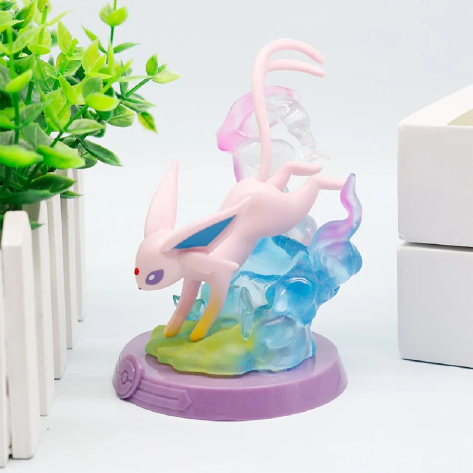 Pokémon Pikachu and Eevee Blind Box Figures - 8-Style Anime Collectible Action Dolls and Desktop Decorations for Birthday Gifts