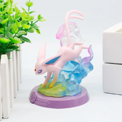Pokémon Pikachu and Eevee Blind Box Figures - 8-Style Anime Collectible Action Dolls and Desktop Decorations for Birthday Gifts