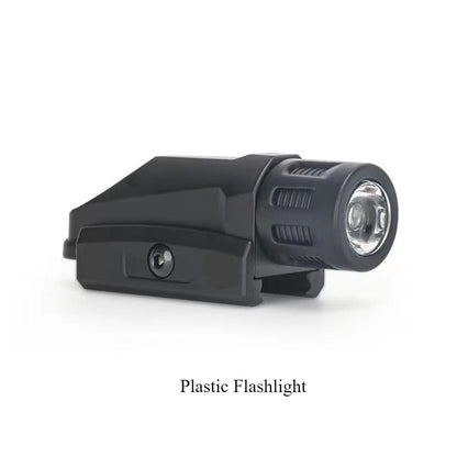 Tactical Weapon Gun Light - Flashlight for M416/M1911/Glock G18 Airsoft Pistol & Rifle, Fits 20mm Picatinny Weaver Rail
