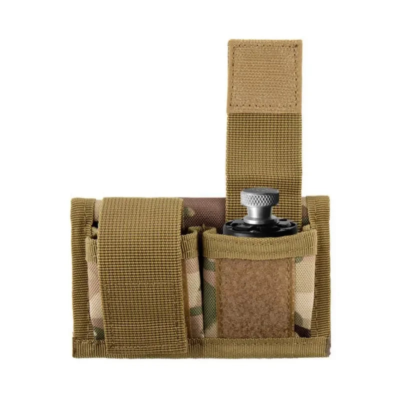 MOLLE Double Speed Loader Pouch - Universal Magazine Holder Belt Clip for Hunting Gear