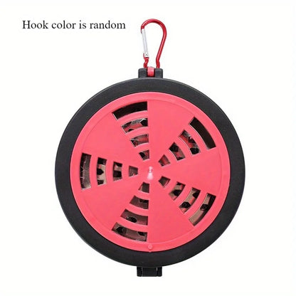Portable Mosquito Incense Holder - Hangable Outdoor & Indoor Repellent Box for Camping and Fishing